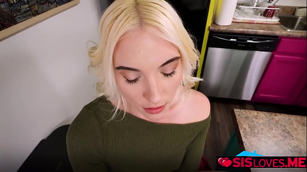 Amber Maddie letting his annoying stepbrother use a vibrator on her pussy