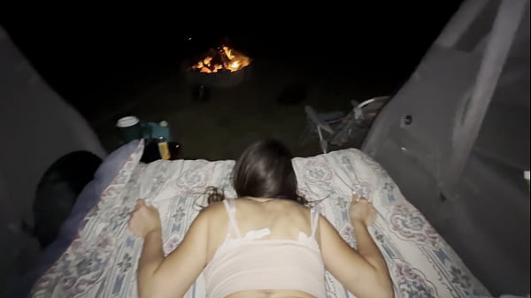 The Fire for a cooking ceremony.  @gianavegana leading the songs, while @thyprincealbert focusing on the fire - while @jeshroomchrist is working for thy awesomeness."