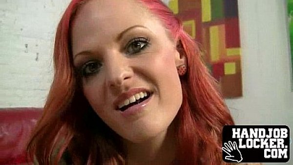 Pornstar slut handjob  