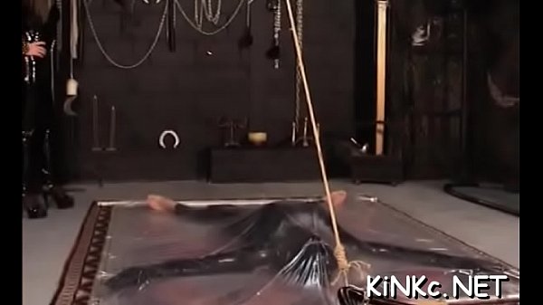 Mistress plays with wazoo