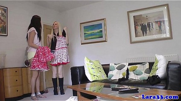 Nylon fetish mature licks babes pussy