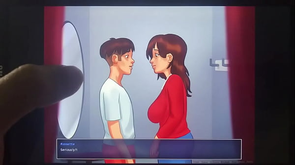 Summertime Saga &ndash; A Kiss with Mom at Cupid Mall