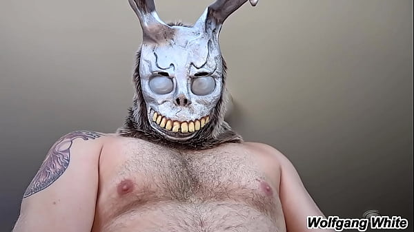 MASKED MAN POUNDS YOU - Scary Bunny Halloween BottomPOV ASMR Pounding