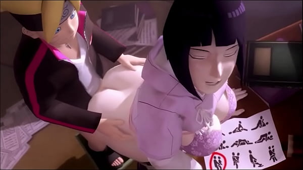 Hinata caliente quiere la verga de Boruto