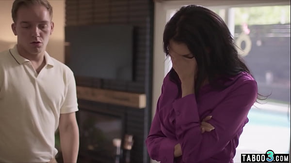 Big boobed MILF widow enjoying a strangers huge dick