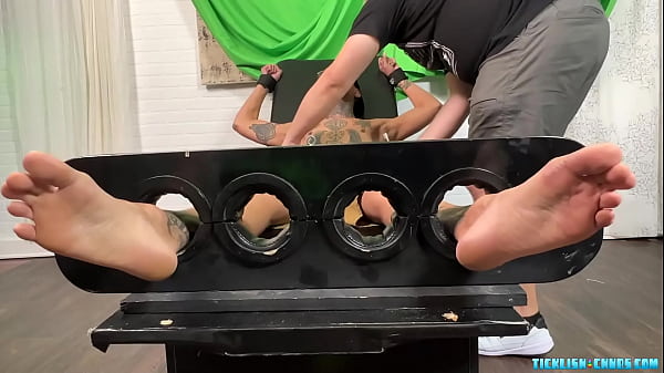 Twink Enjoys Getting Tickled By Toys