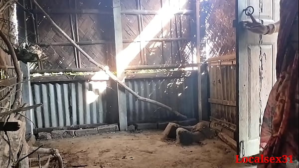 Indian Wife Sex In a Red Saree  