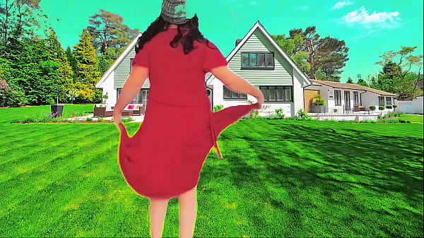 Stunning femboy fixing eyeliner in tiny bathroom mirror 