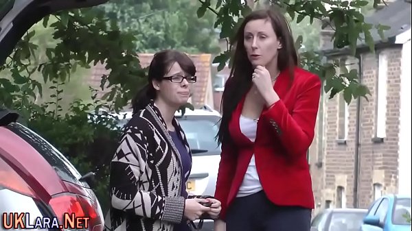 Heeled teen sucks dick