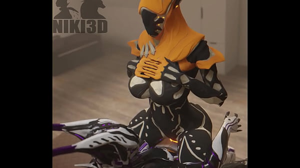 Valkyr fucks Wisp on a bed