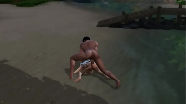 Встретил на отдыхе одногруппницу, отвел на тихий пляж и поимел  