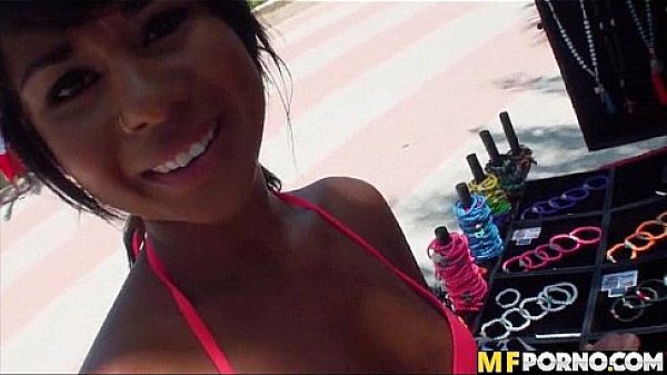 Amateur beach teen banged at my place 1