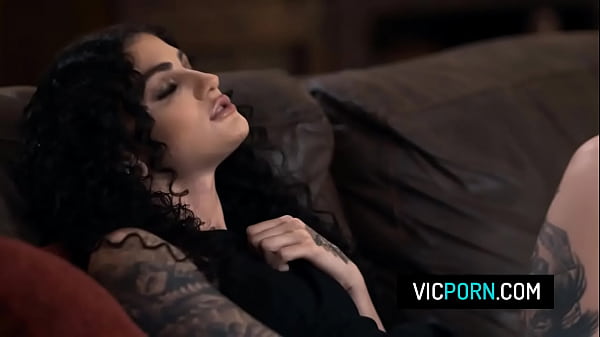 Hot brunette babe takes BBC in her wet pussy