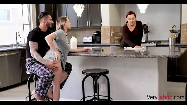 step DAD bends me and fucks me