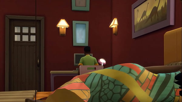 step Son fucking Indian mother after she read a book  