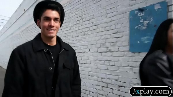 Guy in blindfold fucks twat with a dildo