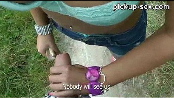 Big tits Eurobabe Mia pounded in public and received a facial