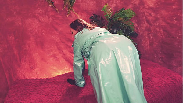 Hot MILF in Latex Catsuit, Sexy Stockings and Fetish Pvc!  