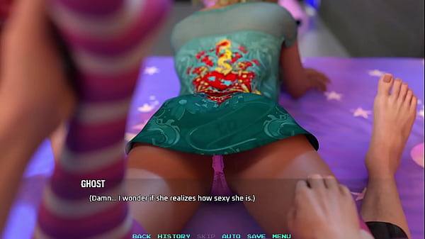 Name88's Triangle #20 - Movie Night With Cute Busty Blonde  