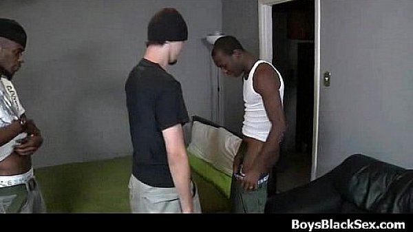 Hot black sexy dudes fuck gay white teen boys 01