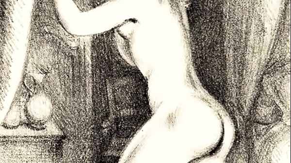retro erotic drawings  