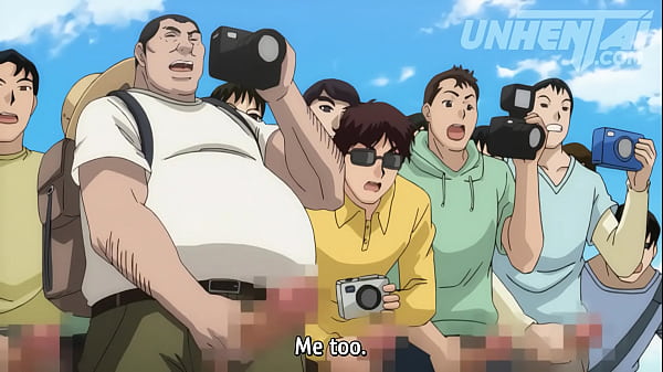 Jovencita siendo manoseada en P&Uacute;BLICO se pone CACHONDA y su co&ntilde;o se moja hasta el ORGASMO - Hentai con subt&iacute;tulos