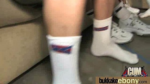 Ebony Babe Sucks Group Of White Guys 11