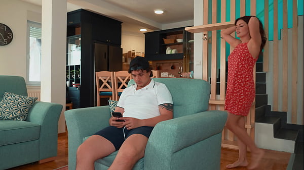 Hot stepmother seduced and fucked her stepson