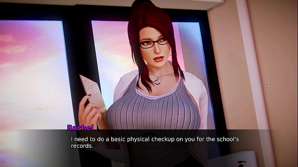 Waifu Academy - Hot Redhead MILF College Nurse Treats Student Patient With Her Magical Healing Big Tits - #12