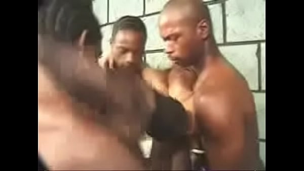 Ass Bashing - Interracial Gangbang -