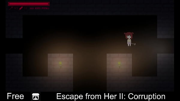 Escape from Her II: Corruption (free game itchio) Survival, Hentai, Horror 