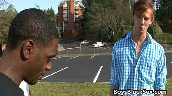 Blacks On Boys - Bareback Black Guy Fuck White Twink Gay Boy 15