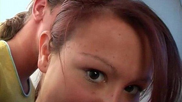 Brunette teen girl fucking in a tent