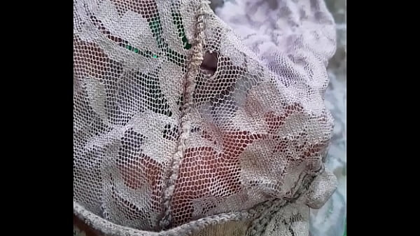 Calzon de encaje color gris