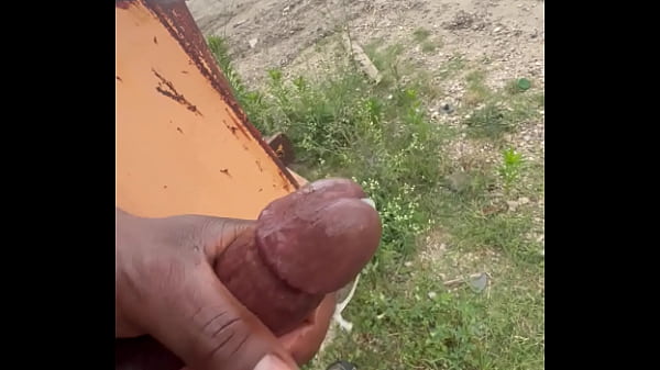 Risky masturbation at lunch 2