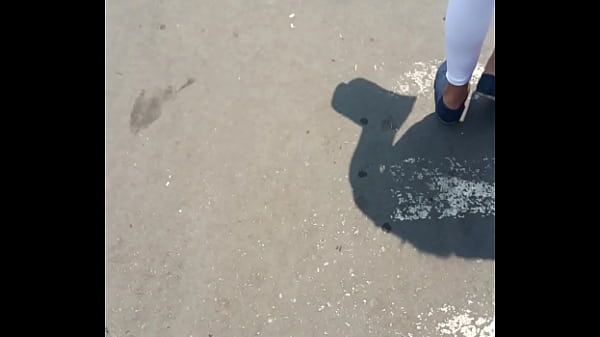 Leggins blancos transparentes