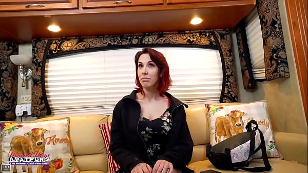 Redhead Hottie Scarlett Foxx Masturbates And Sucks A Juicy Cock To Milk It!