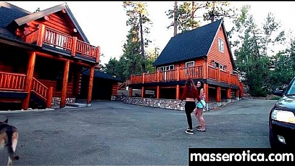 Massage therapist giving her patient some unknowing love 29