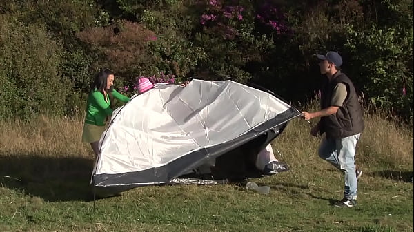 Amateur colombian having sex at the camp  