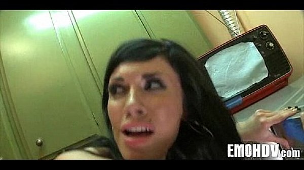 Emo babe with tats gets some dick 169  