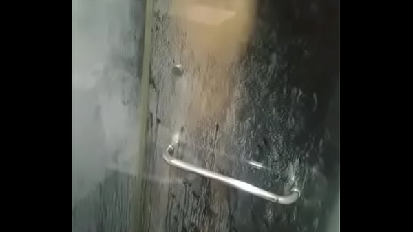 indian british petite shy teen in shower