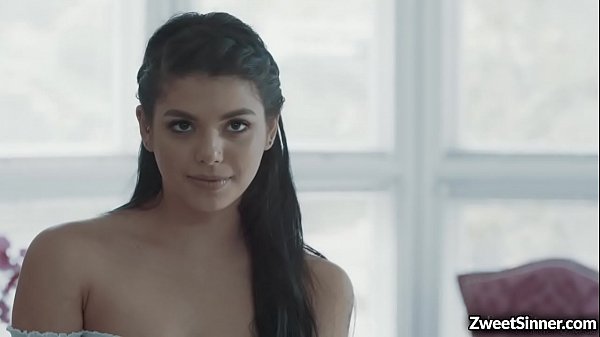 Teen babysitter plays with her vibrator and fucks with her boss  