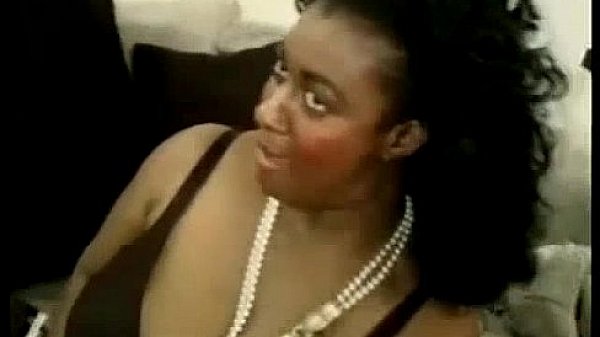 Hot black slut sucking big fat black