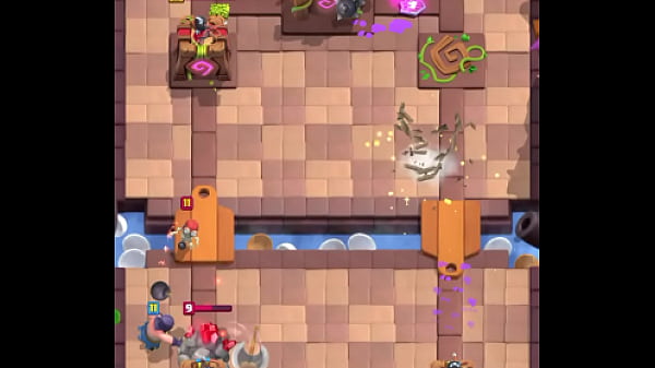 Me follo a rival que no con golem me gano el malo. Partida &eacute;pica de Clash Royale 