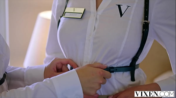 VIXEN Hot babes enjoy threesome  