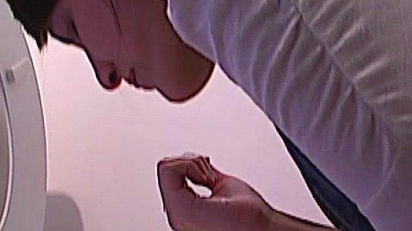 Overeating girl vomit puke puking deep throat gagging