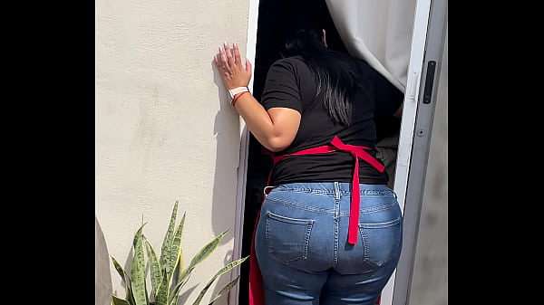 Culona es grabada no se da cuenta  