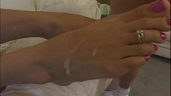 Hot girls love playing with their feet