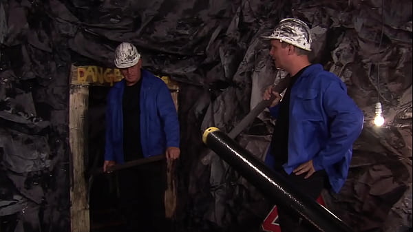 Romana The Gold Digger Takes Two Loads In The Mine
