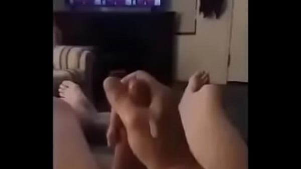 Jacking off and shooting a load of cum